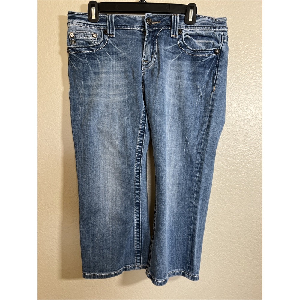 Miss Me Women's Capri Jeans Size 31 Embellished Western - Picture 2 of 9
